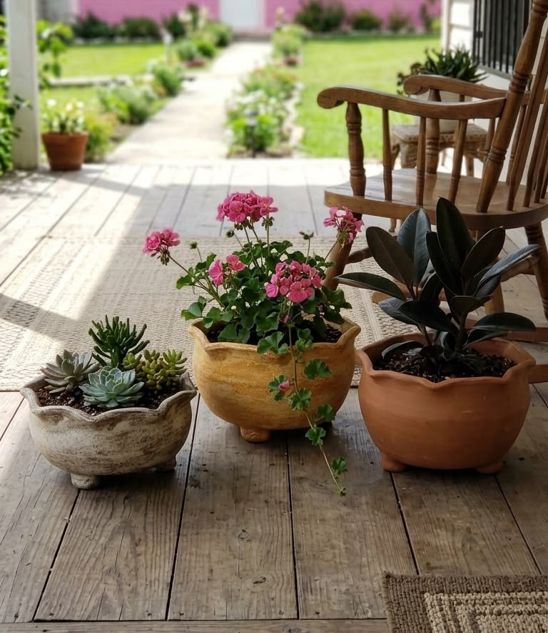 Crown Garden Planter