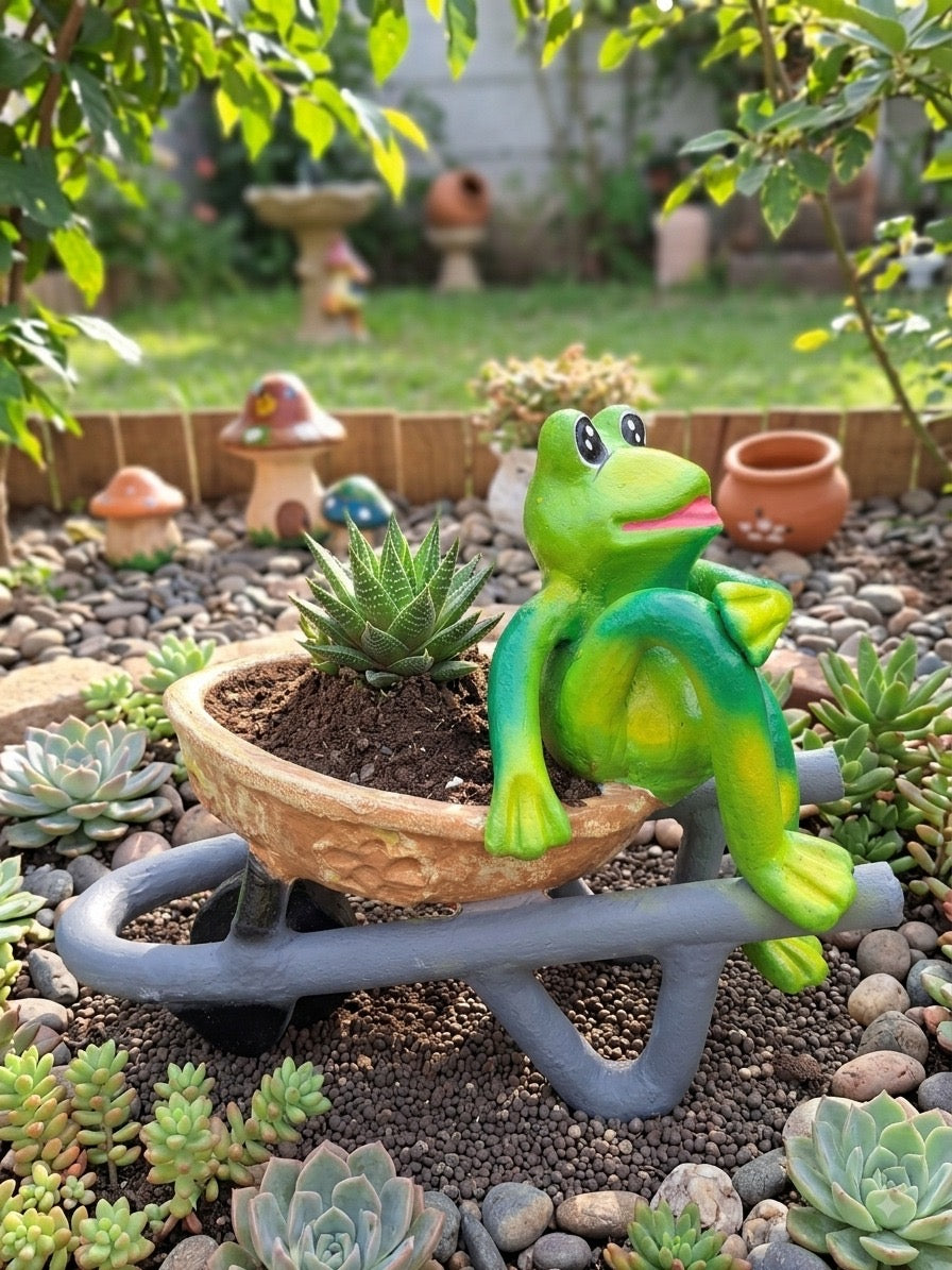 Garden Toad Planter